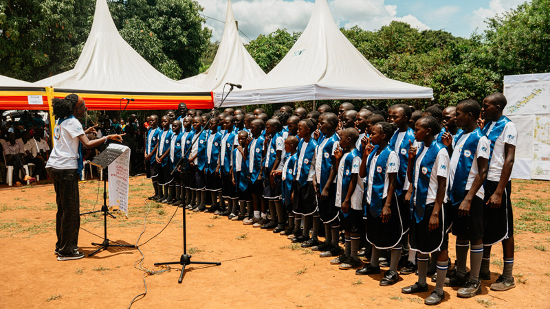 Coro dei bambini di ABF Voices of Uganda